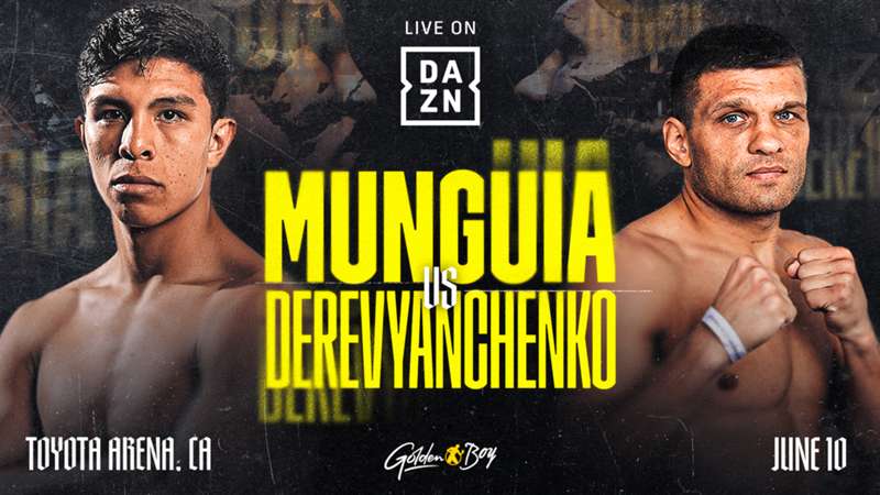 Jaime Munguia to face Sergiy Derevyanchenko in June middleweight bout