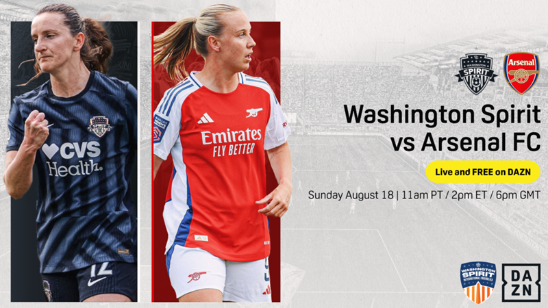 Washington Spirit international friendlies: Arsenal's historic US debut promises unmissable action