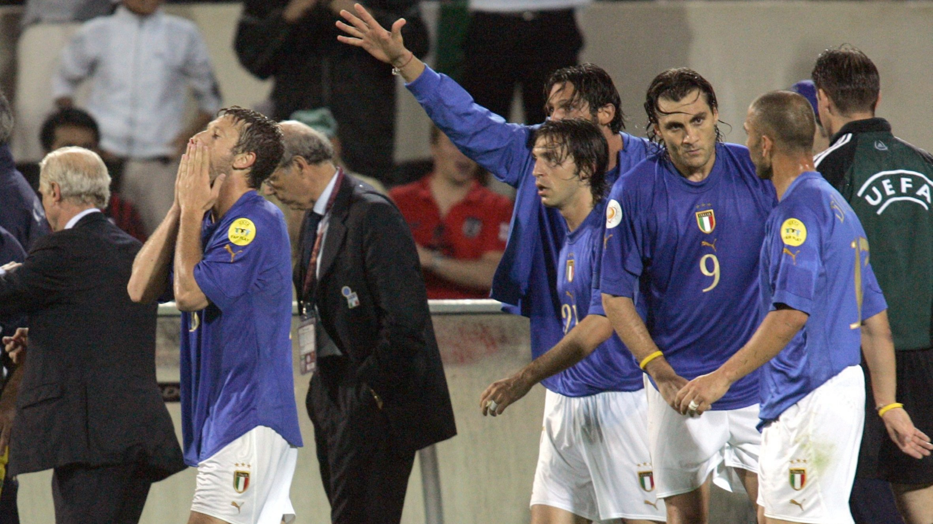 Biscotto, soccer, fútbol, Italia, Bulgaria, Euro 2004