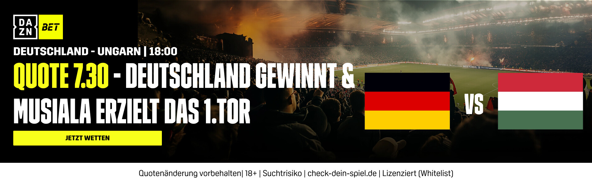 DAZN Bet Deutschland Ungarn Musiala erzielt das erste Tor und DFB gewinnt