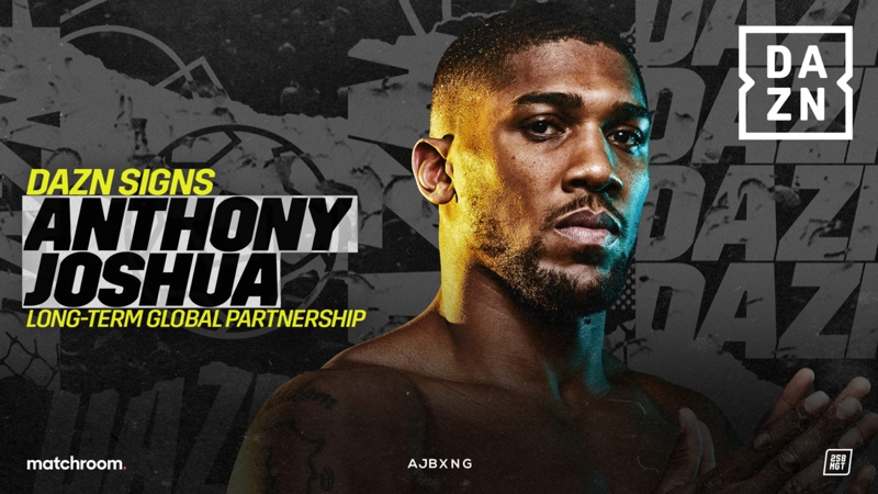 DAZN schließt langfristige Partnerschaft mit Anthony Joshua