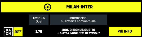 milan inter odds