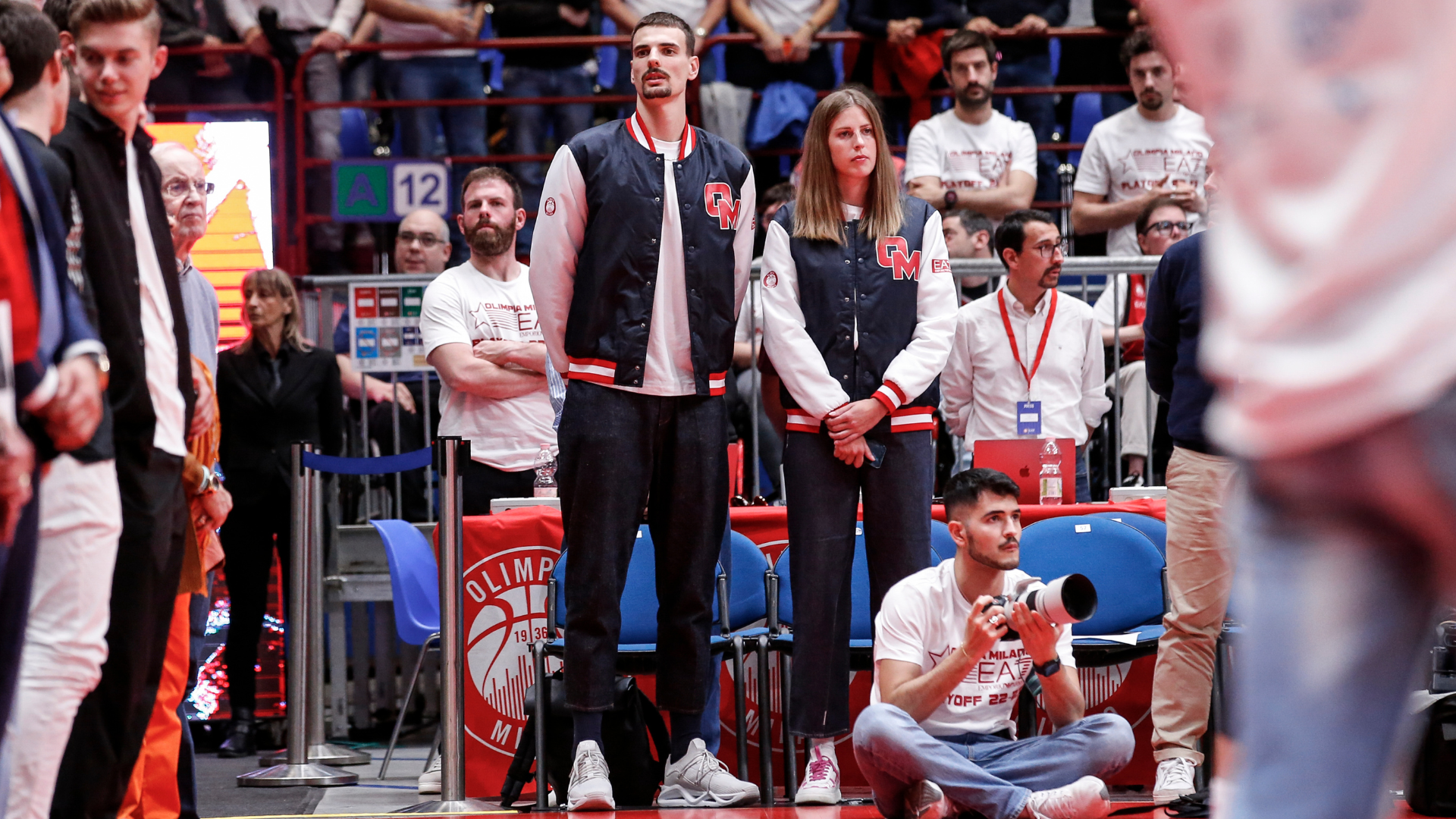 Simone Giannelli ai playoff di campionato LBA, Gara2 di EA7 Emporio Armani Milano-Carpegna Prosciutto Pesaro