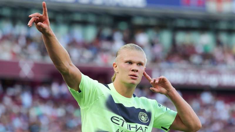 Erling Haaland y su debut soñado con el Manchester City: doblete y exhibición de potencia