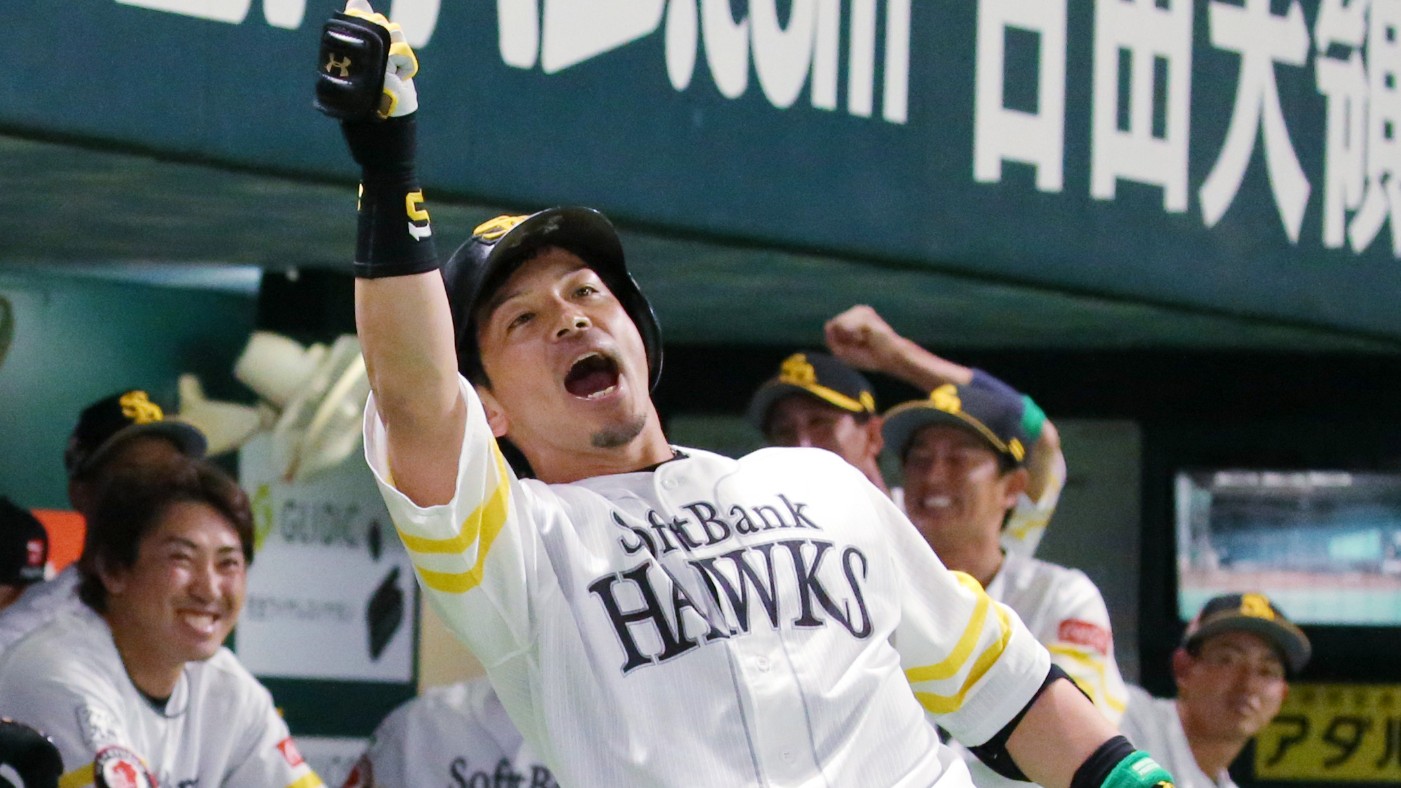 鷹・松田「熱男リレー」武井壮、指原莉乃、稲村亜美など球界を超えて 