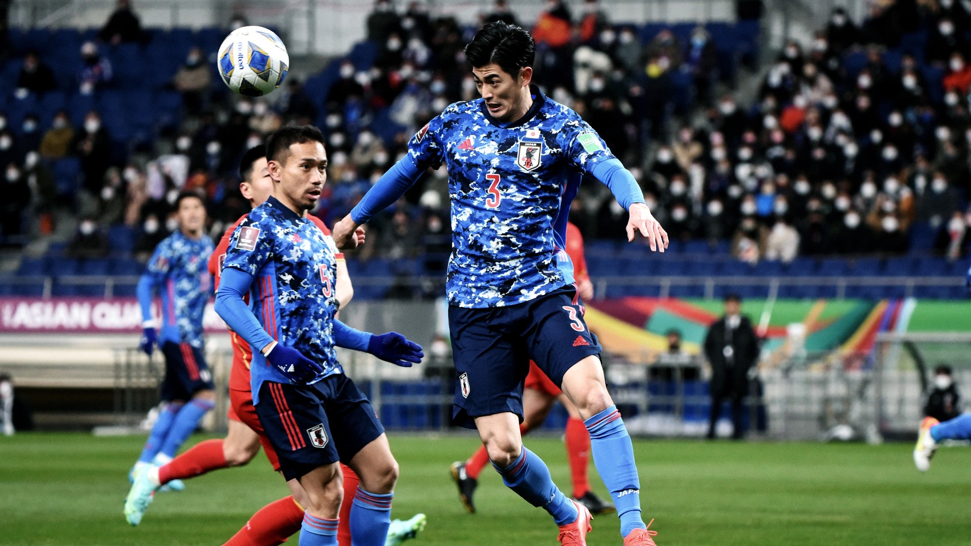 谷口彰悟 無失点勝利に ホッ 板倉とのコンビは 話しながらやれていた 良かったと思う 日本対中国 22カタールw杯アジア最終予選 Dazn News 日本