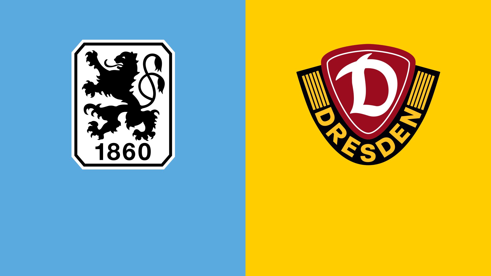 TSV 1860 München gegen Dynamo Dresden live im TV und Stream