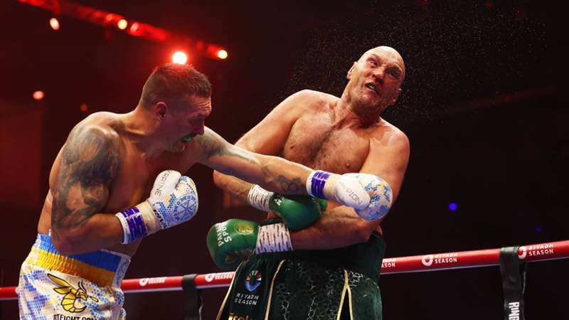 Oleksandr Usyk vs. Tyson Fury 2 - Oscar De La Hoya makes prediction for heavyweight rematch