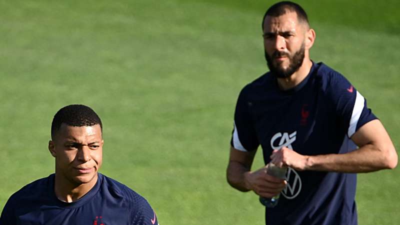 ONLY GERMANY Mbappe Benzema Frankreich 30052021