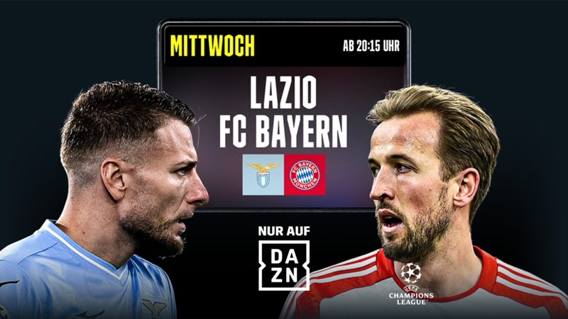 LIVE-STREAM: Lazio Rom gegen FC Bayern München