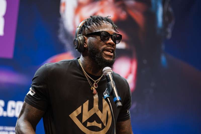 Deontay Wilder: "Sólo quiero estar tres años más"