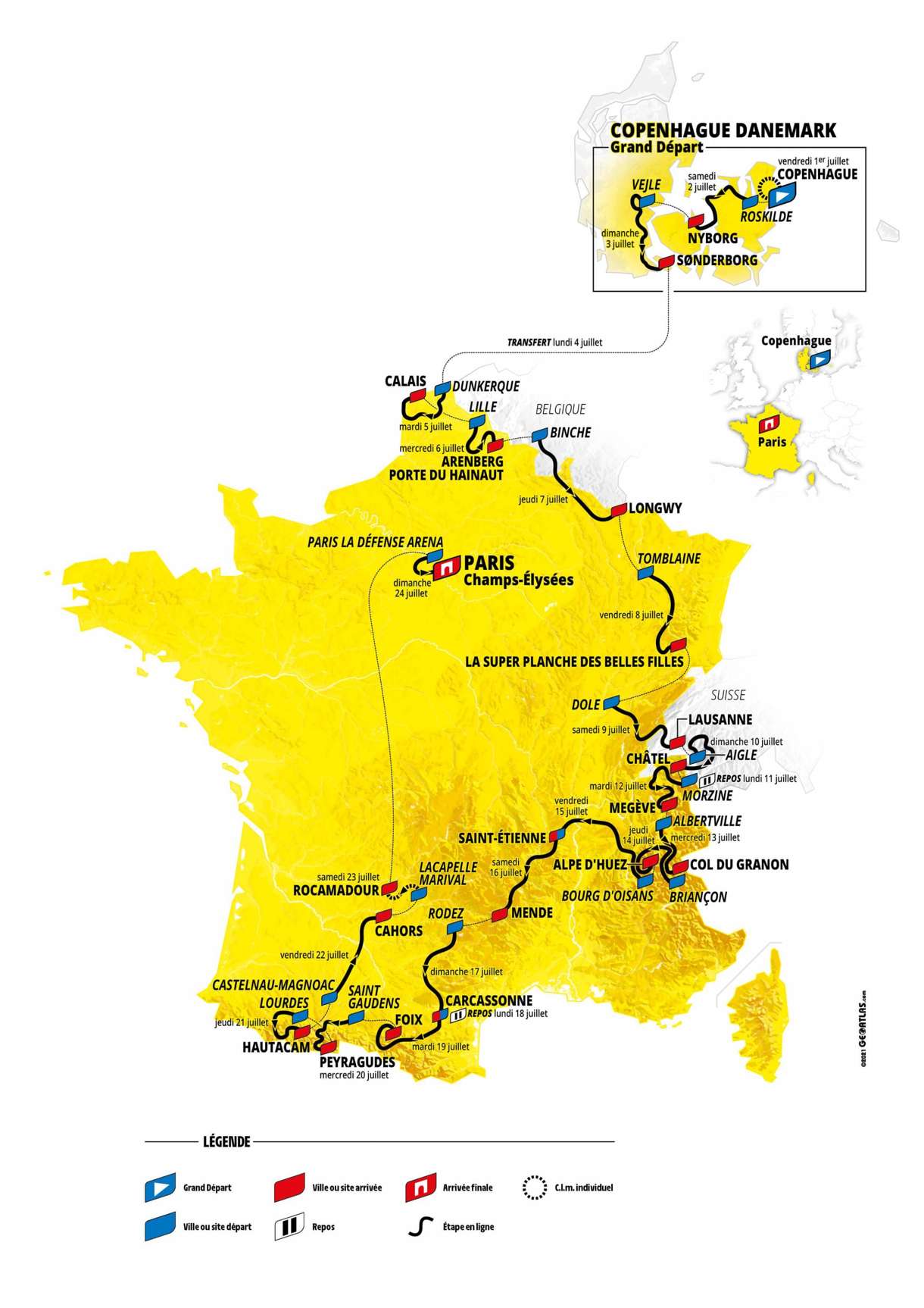 Tour de France heute live Die Übertragung der 2. Etappe (Roskilde