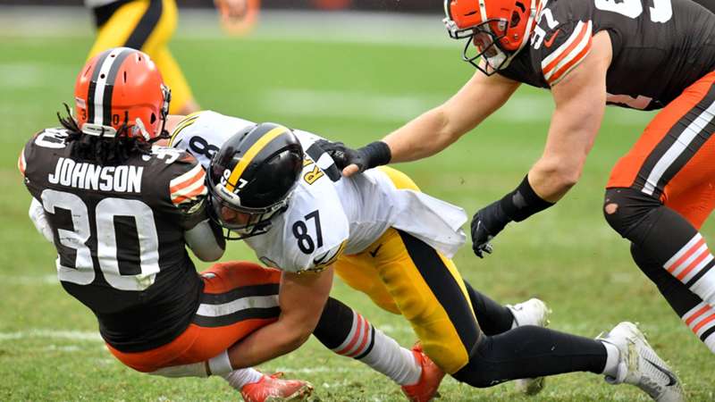 Pittsburgh Steelers: Kazee nach brutalem Hit gegen Pittman für Rest der Saison gesperrt