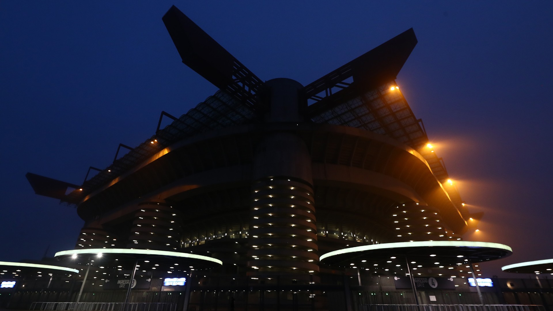 San Siro Giuseppe Meazza Stadion Mailand Italien AC Mailand Inter Mailand