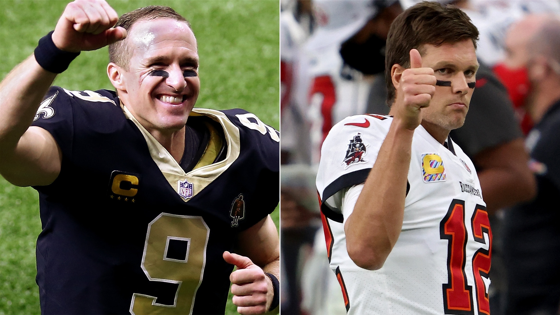 A rivalry rekindled: Bucs' Tom Brady vs. Saints' Drew Brees