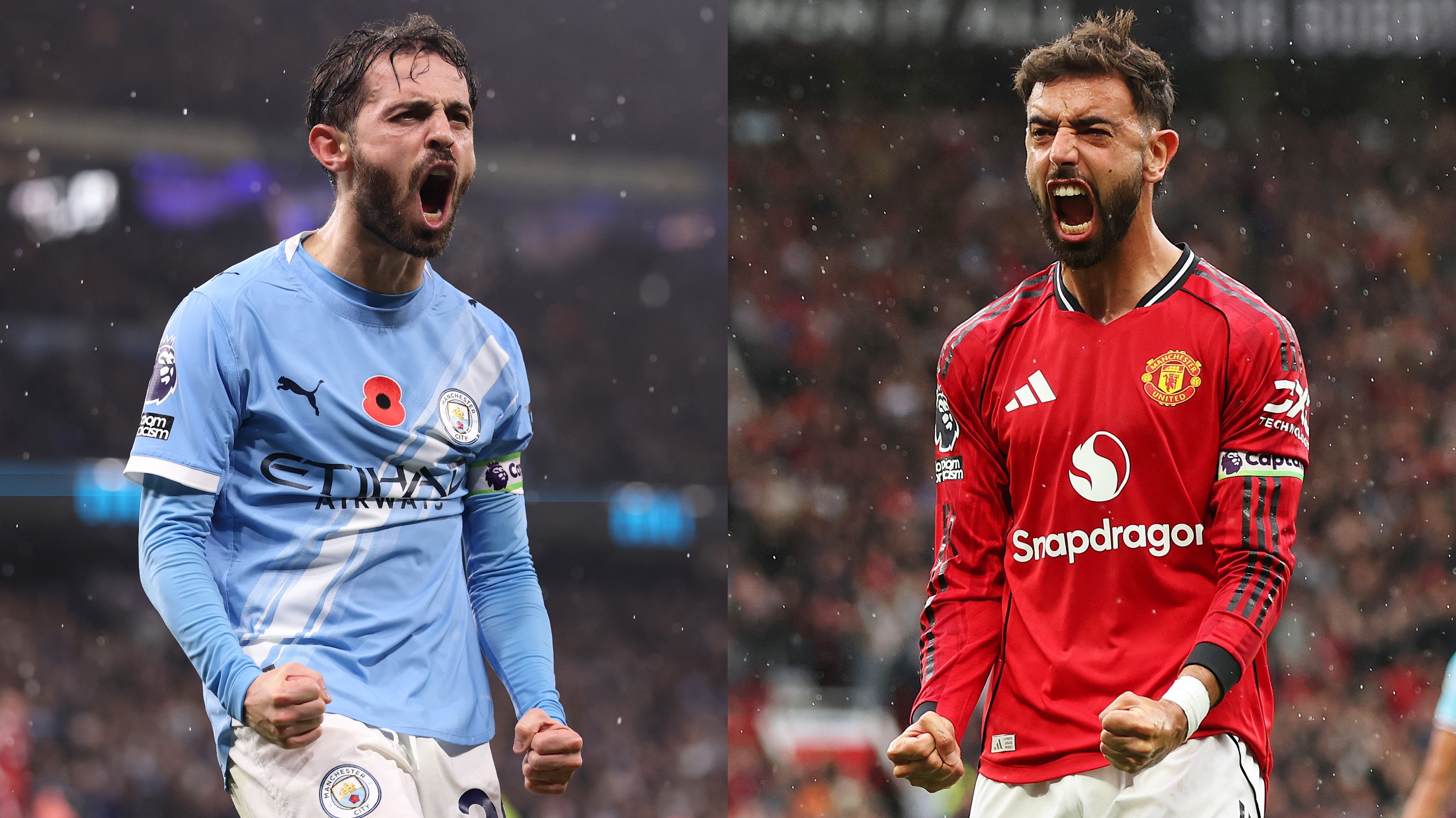 Bernardo Silva ou Bruno Fernandes, quem é melhor na Premier League