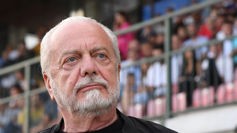 De Laurentiis: "La Champions? Una questione di fortuna"