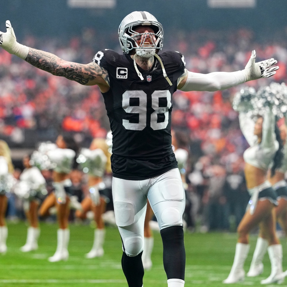 Veja o que Maxx Crosby falou sobre seu retorno ao Las Vegas