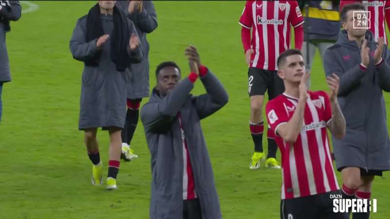 Iñaki Williams y el bonito gesto con la familia del aficionado del Athletic de Bilbao fallecido tras ser atendido en las semifinales de Copa del Rey