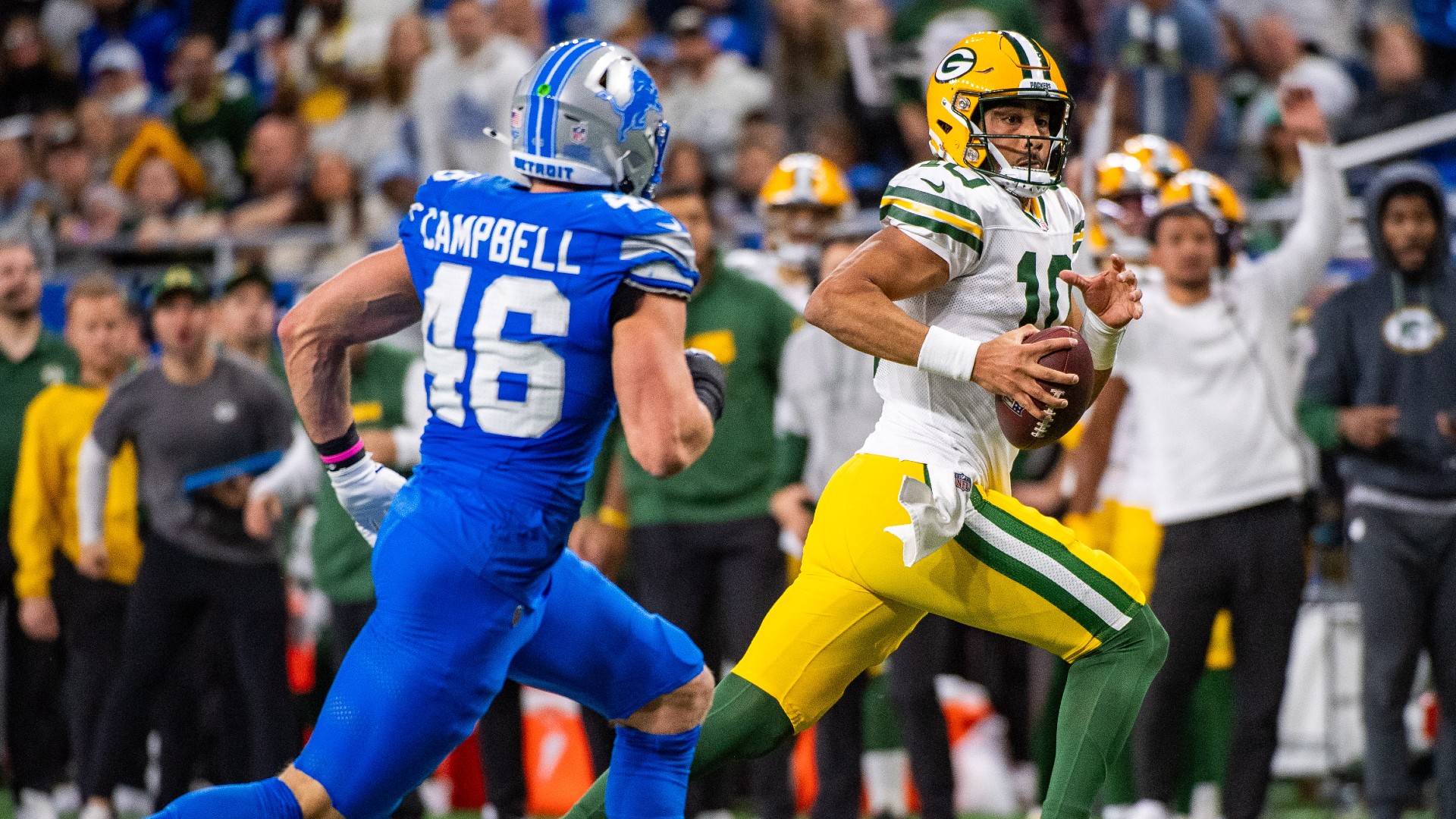 Jordan Love está fora do protocolo de concussão, mas Packers terão