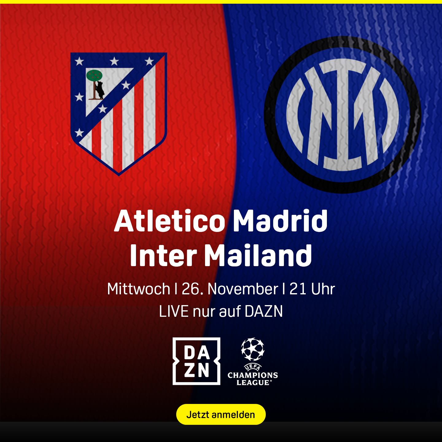 Atletico Madrid Inter Mailand UEFA Champions League