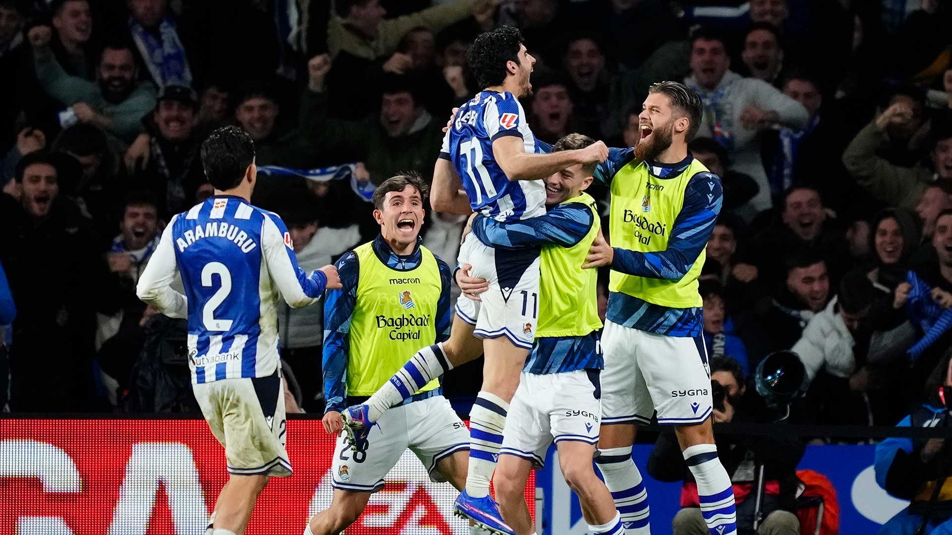 ソシエダがバルセロナに勝利も久保建英が負傷…レアル・マドリードは