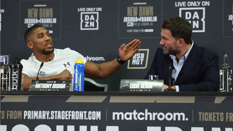 Eddie Hearn y su predicción sobre el Anthony Joshua vs Francis Ngannou: "Es una pelea peligrosa, espero que lo destroce"