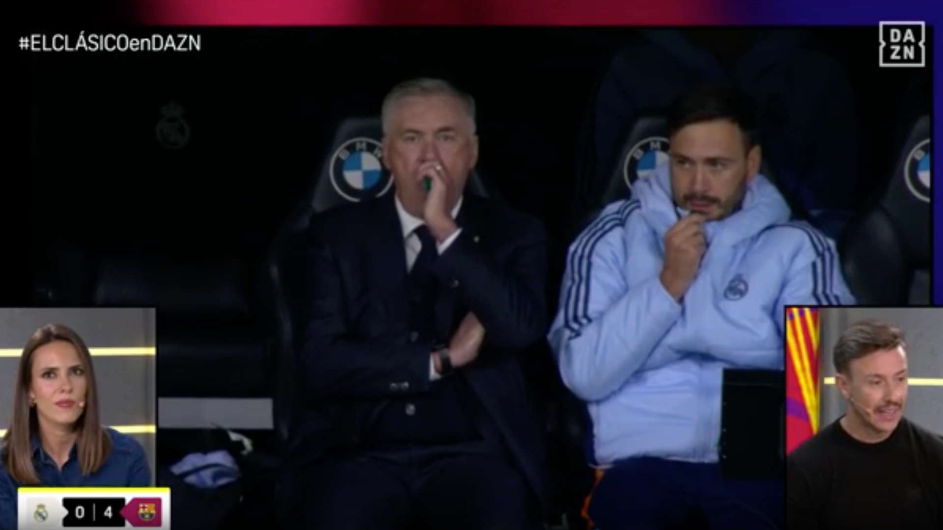 Guti, Ancelotti, Clásico