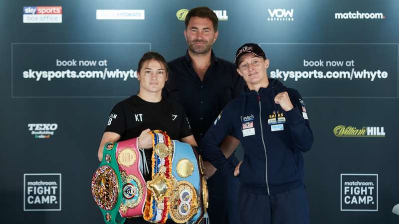 Katie Taylor, Delfine Persoon prepare for historic rematch at Matchroom Fight Camp 4