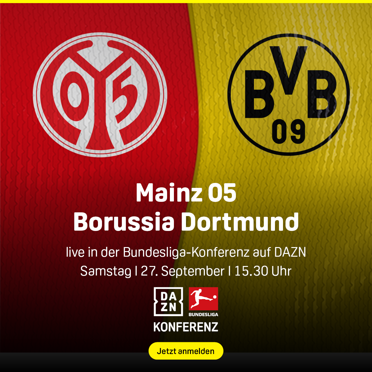 Mainz 05 BVB Borussia Dortmund Bundesliga Konferenz