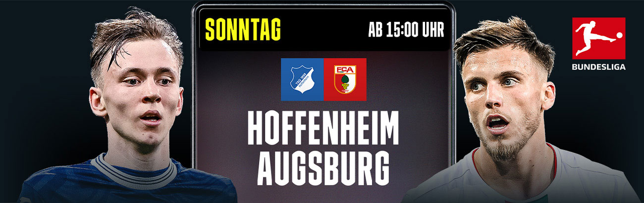 TSG Hoffenheim FC Augsburg Bundesliga DAZN Banner