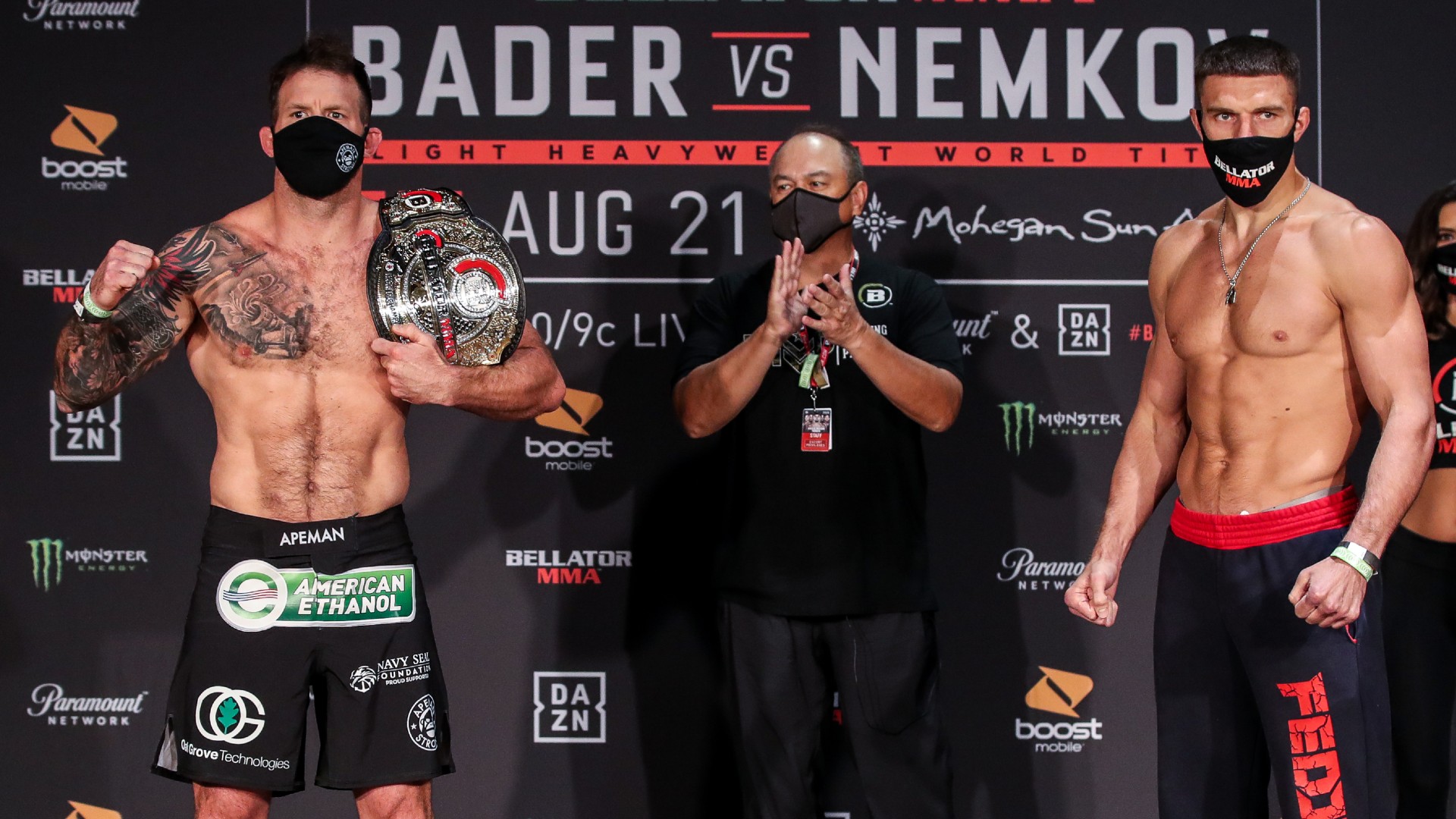 What time is Bellator 244? Ryan Bader vs. Vadim Nemkov TV channel, live