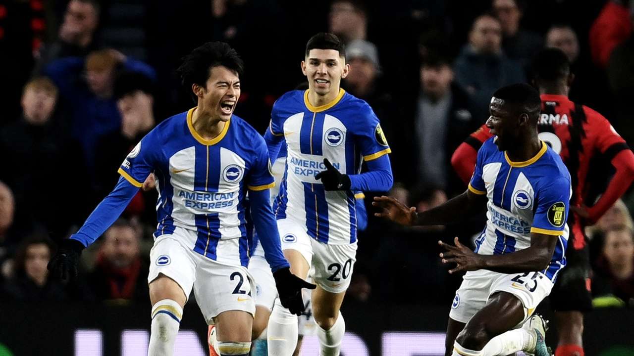 三笘薫がまたも劇的決勝弾 マンチェスター シティはケインの歴史的ゴールで敗戦 アーセナルも敗れる プレミアリーグ第22節 結果まとめ Dazn News 日本 三笘薫がまたも劇的決勝弾 マンチェスター シティはケインの歴史的ゴールで敗戦 アーセナルも敗れる プレミアリーグ第22節 結果まとめ Dazn News 日本