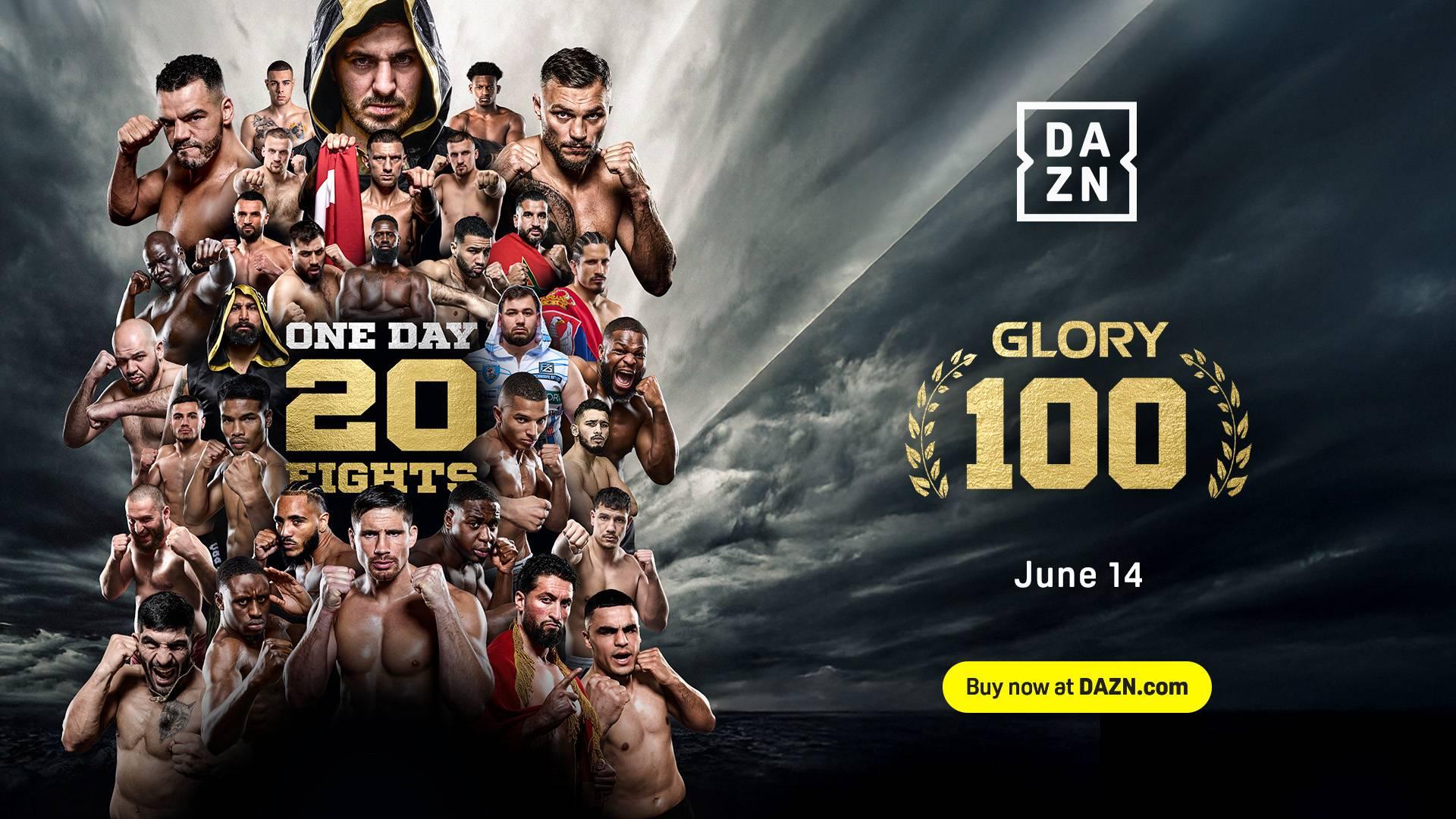 Pound-for-Pound Stakes: GLORY 100 promises a night of combat 