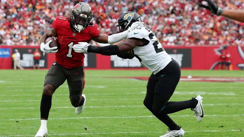 Rachaad White, running back do Tampa Bay Buccaneers: Estatísticas, salário, posição e altura