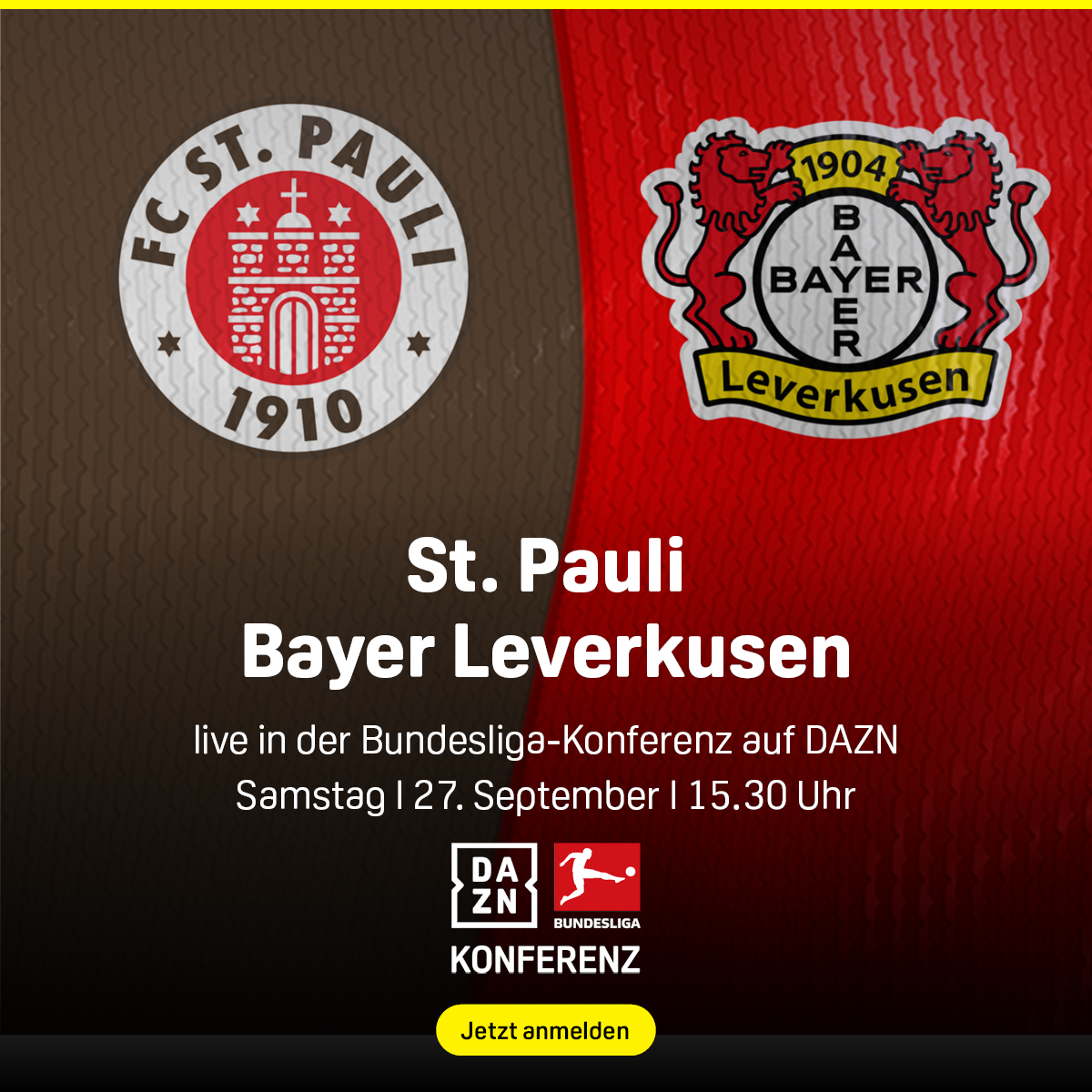 St. Pauli Bayer Leverkusen Bundesliga Konferenz