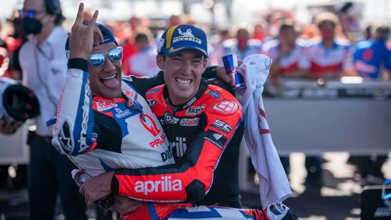 Aleix Espargaró habla sobre la enorme confianza de Jorge Martín en plena lucha por el Mundial de MotoGP: "Se siente superior a todos"