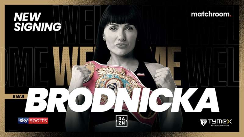 Matchroom Boxing signs unbeaten super-featherweight Ewa Brodnicka to multi-fight deal