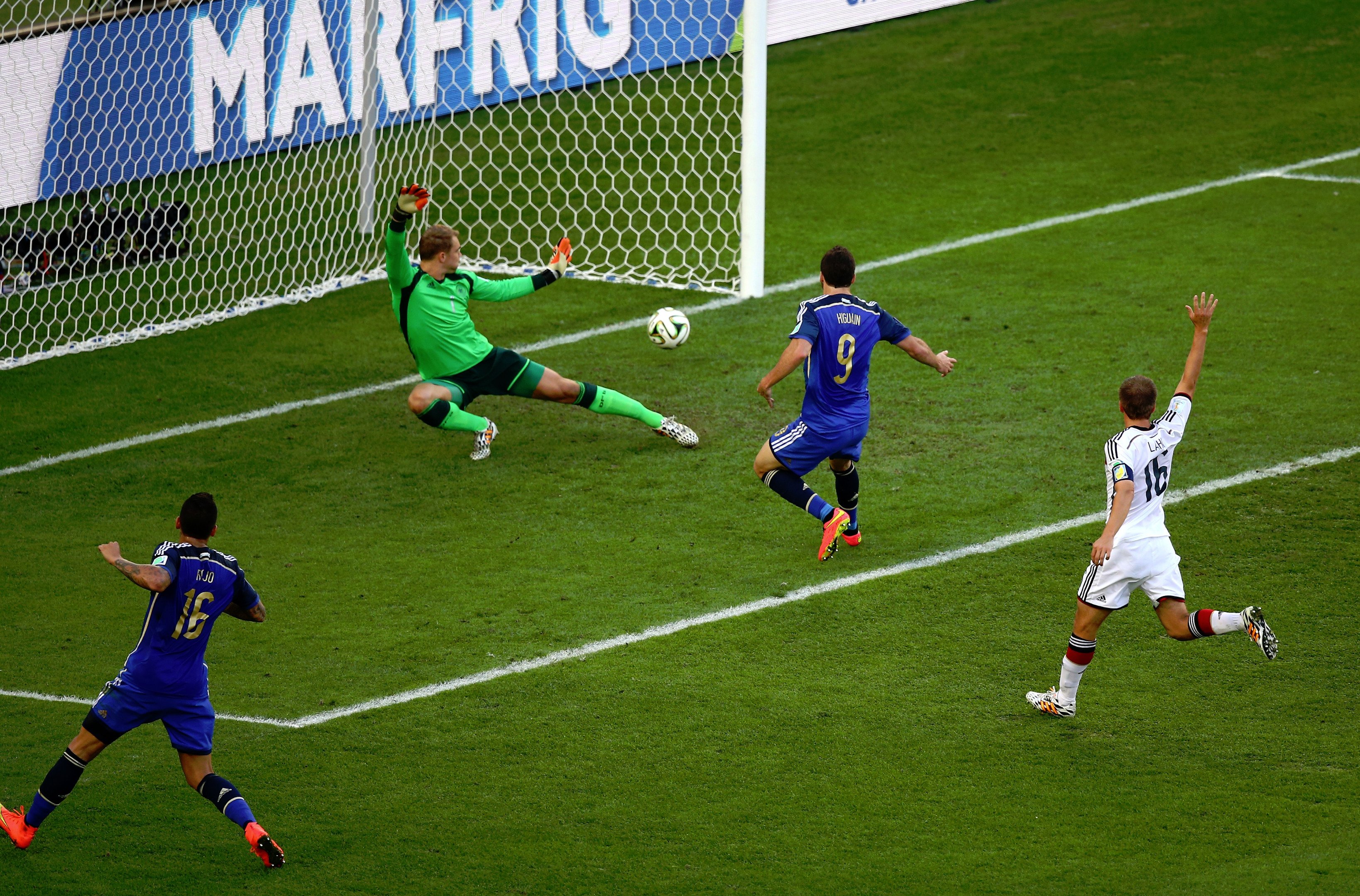 Gonzalo Higuaín, Mundial 2014, Argentina, Alemania