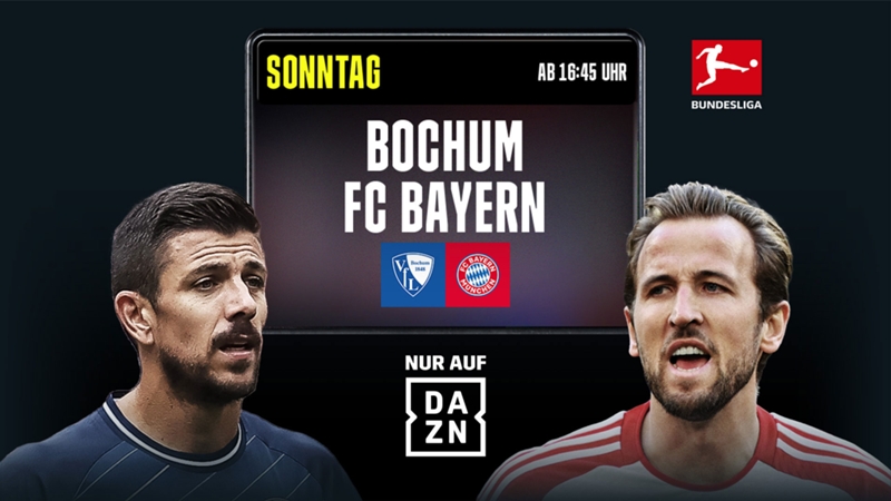 Wer zeigt / überträgt Bochum vs. FC Bayern München heute live im TV und LIVE-STREAM?