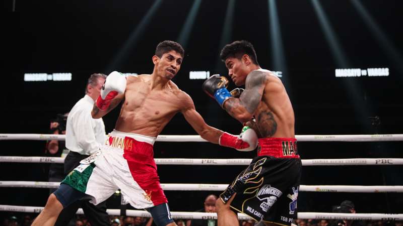 Rey Vargas sobrevivió a un derribo y ganó por decisión dividida el título del WBC