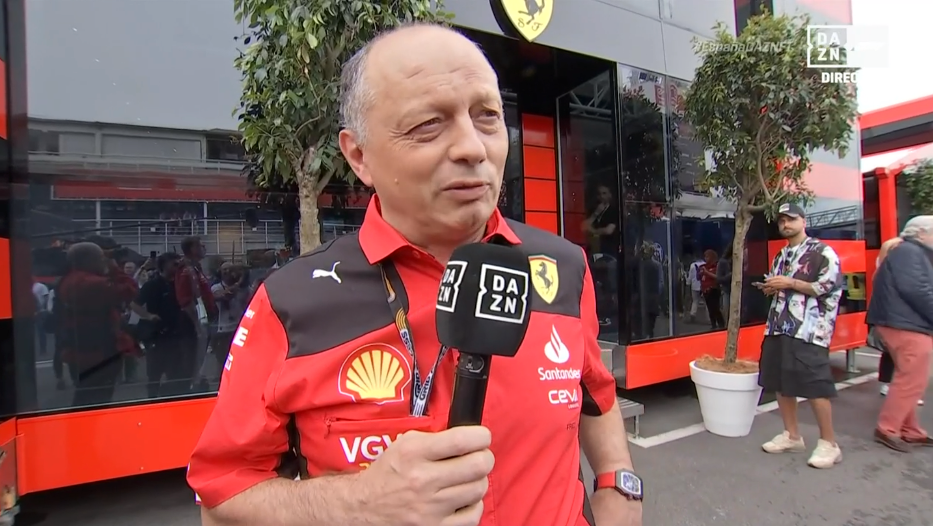 Fred Vasseur, Ferrari, GP España, F1