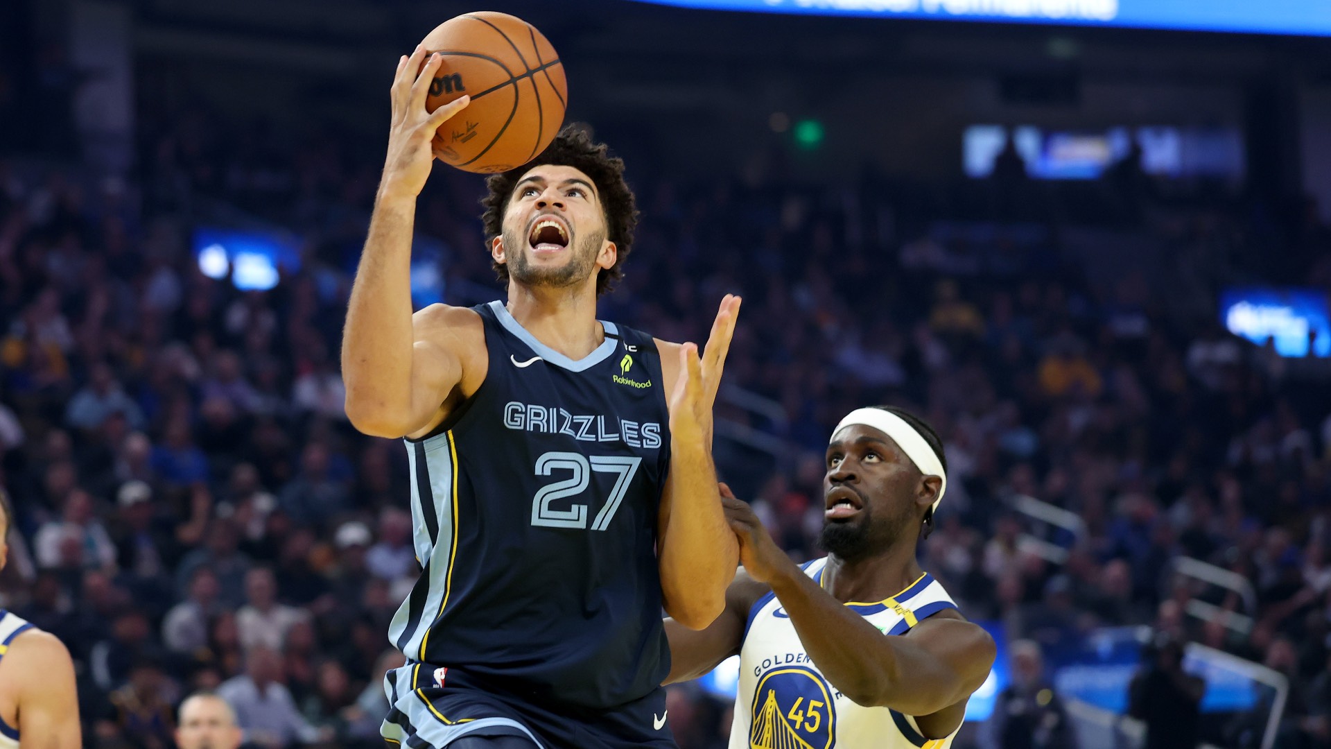 Cam Boozer breaks out as Grizzlies stun Warriors in comeback win | DAZN ...