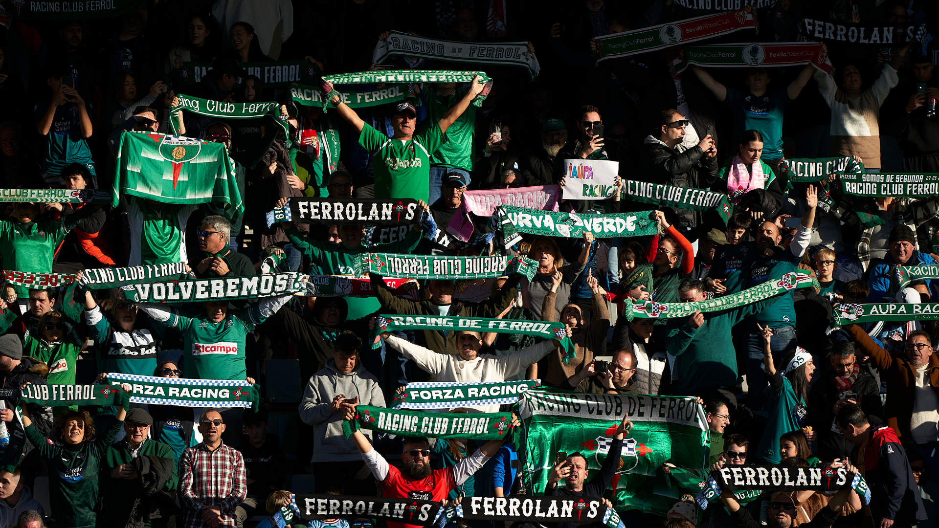 Racing de Ferrol fans