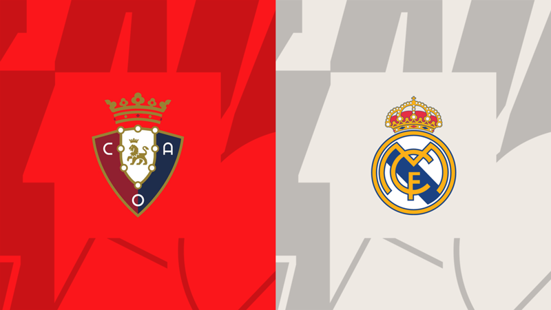 Osasuna x Real Madrid: data, hora, transmissão online e onde ver a LaLiga em Portugal