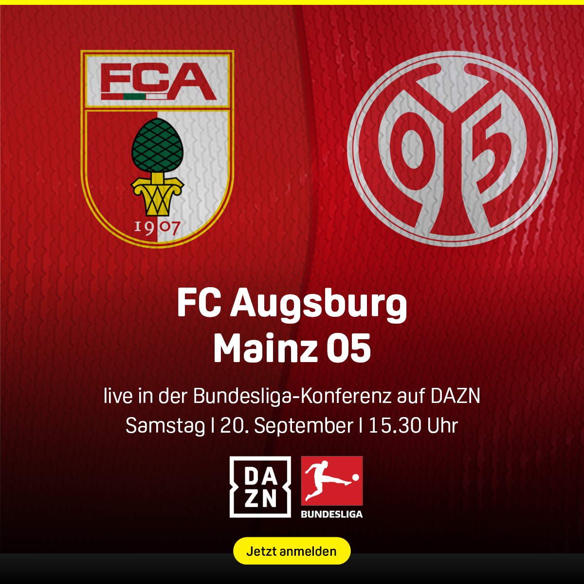 FC Augsburg Mainz 05 Bundesliga Konferenz 4. Spieltag