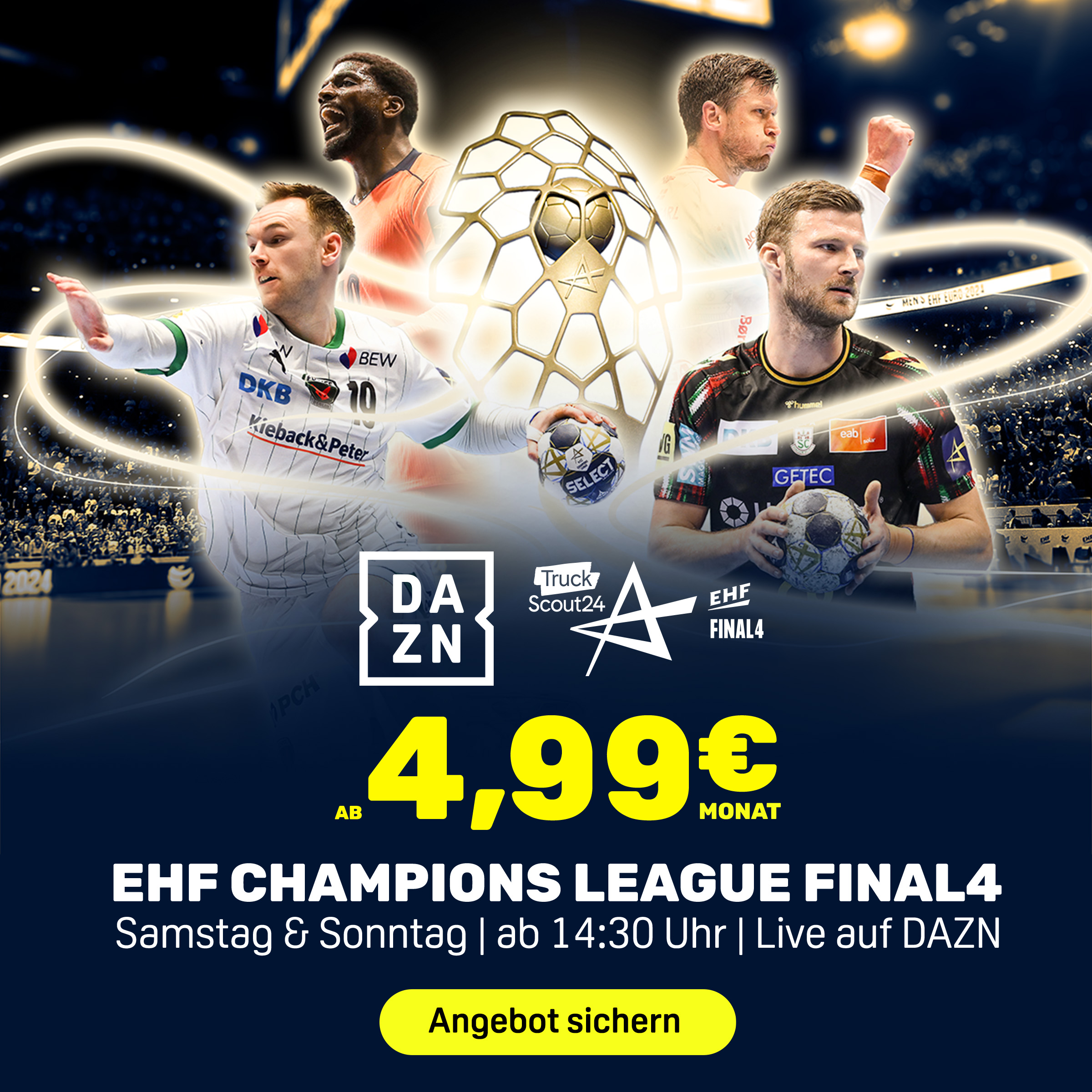 EHF Final Four 4.99 Banner