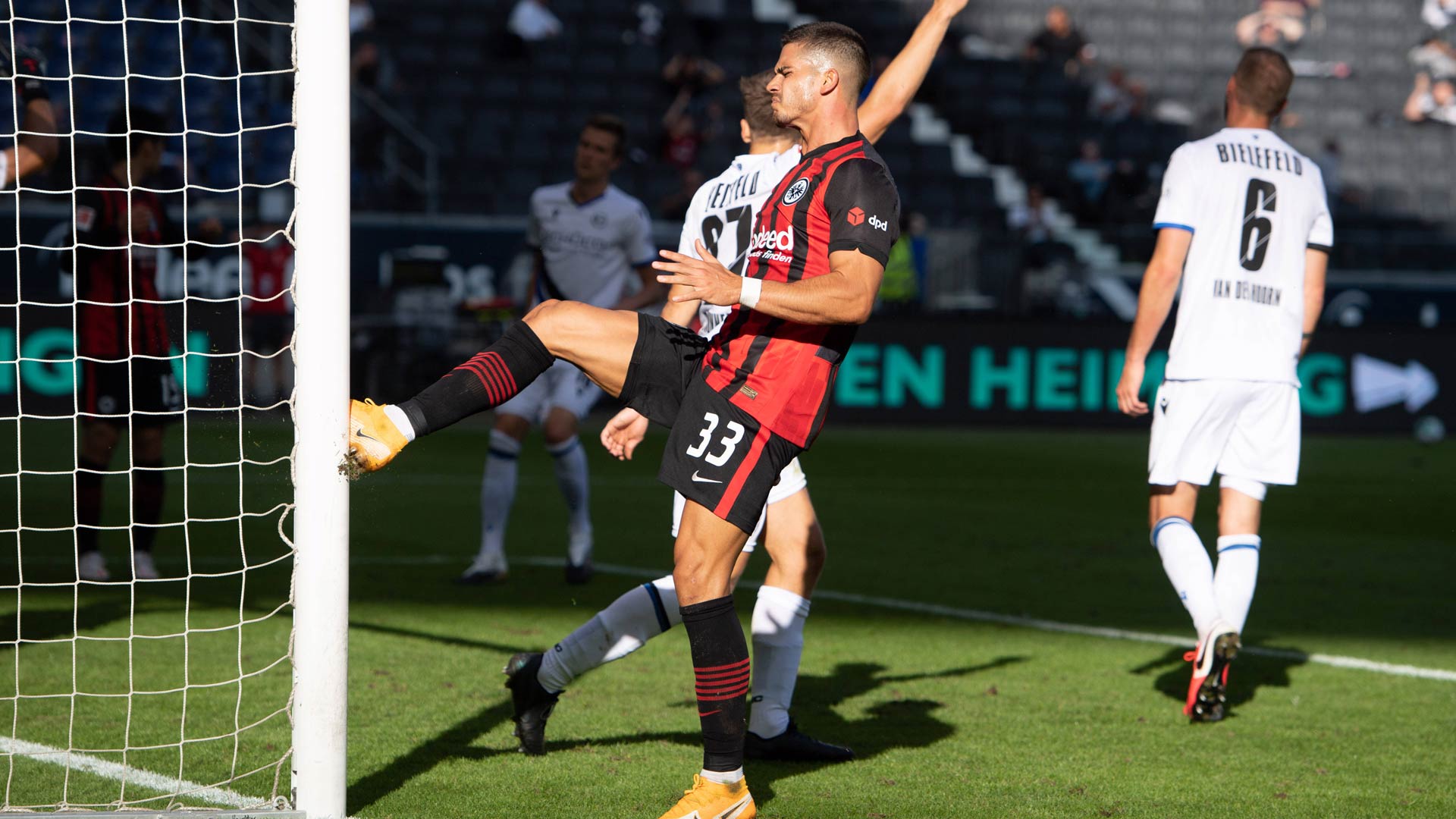 Andre Silva Eintracht Frankfurt Arminia Bielefeld 2021