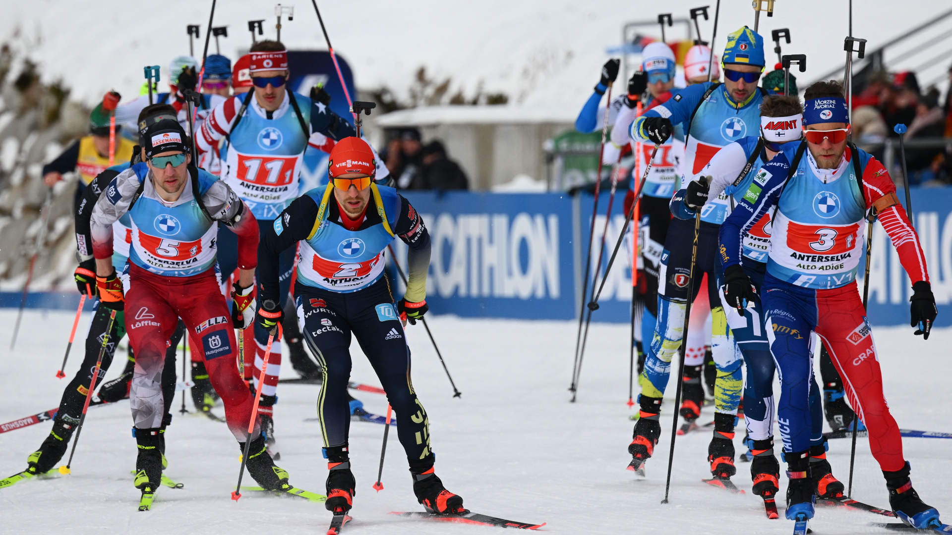 Biathlon heute live in Antholz: Massenstarts der Männer und Frauen im ...