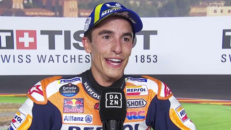 Marc Márquez responde a las críticas tras su podio en Aragón: "Hay mucho boquerón desinformado hablando"